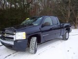 2007 Dark Blue Metallic Chevrolet Silverado 1500 LT Extended Cab 4x4 #41300560