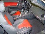 2008 Audi TT 3.2 quattro Roadster Crimson Red Interior
