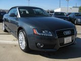 2011 Meteor Grey Pearl Effect Audi A5 2.0T Convertible #41300821