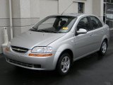 Galaxy Silver Metallic Chevrolet Aveo in 2005