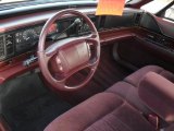 1999 Buick LeSabre Custom Sedan Medici Red Interior