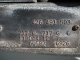 1969 Mercedes-Benz SL Class 280 SL Roadster Info Tag