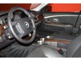 2004 BMW 7 Series 745Li Sedan Black/Black Interior