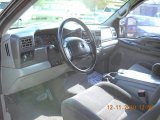 2002 Ford F350 Super Duty XLT Crew Cab Dually Medium Flint Interior