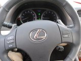 2009 Lexus IS 350 Steering Wheel