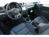 2011 Volkswagen Golf 2 Door TDI Titan Black Interior