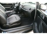 2009 Volkswagen New Beetle 2.5 Convertible Black Interior