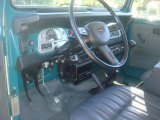 1981 Toyota Land Cruiser FJ40 Black Interior