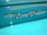 1981 Toyota Land Cruiser FJ40 Marks and Logos