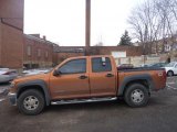 2005 Sunburst Orange Metallic Chevrolet Colorado LS Crew Cab 4x4 #41404012