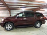 2008 Cassis Red Pearl Toyota Sequoia Limited 4WD #41404401