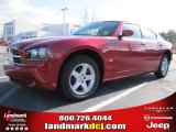 2010 Inferno Red Crystal Pearl Dodge Charger 3.5L #41423440
