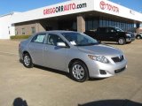 2010 Classic Silver Metallic Toyota Corolla LE #41423575