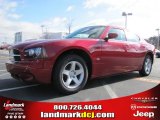 2010 Inferno Red Crystal Pearl Dodge Charger 3.5L #41423445