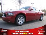 2010 Inferno Red Crystal Pearl Dodge Charger SE #41423447
