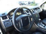 2007 Land Rover Range Rover Sport Supercharged Ebony Black Interior