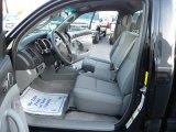 2010 Toyota Tacoma Regular Cab Graphite Interior