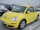 2008 Sunflower Yellow Volkswagen New Beetle S Coupe #41423817