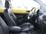 2008 Volkswagen New Beetle S Coupe Black Interior