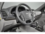 2008 Hyundai Santa Fe SE 4WD Gray Interior