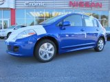 2011 Metallic Blue Nissan Versa 1.8 SL Hatchback #41459884
