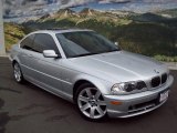 2002 Titanium Silver Metallic BMW 3 Series 325i Coupe #41459563