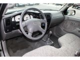 2004 Toyota Tacoma Regular Cab 4x4 Charcoal Interior