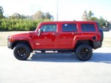 2007 Victory Red Hummer H3  #41460075