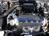 2000 Honda Civic LX Sedan 1.6 Liter SOHC 16-Valve 4 Cylinder Engine