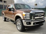 2011 Golden Bronze Metallic Ford F250 Super Duty Lariat Crew Cab 4x4 #41459800