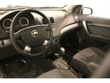 2007 Chevrolet Aveo LT Sedan Charcoal Black Interior