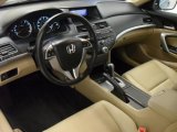 2009 Honda Accord EX-L Coupe Ivory Interior