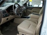 2011 Chevrolet Silverado 3500HD LTZ Crew Cab 4x4 Dually Dark Cashmere/Light Cashmere Interior
