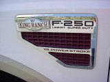 2008 Ford F250 Super Duty King Ranch Crew Cab 4x4 Marks and Logos