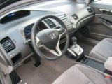2010 Honda Civic EX Sedan Gray Interior