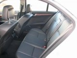 2011 Mercedes-Benz C 300 Luxury 4Matic Black Interior
