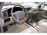 2004 Lexus LX 470 Ivory Interior
