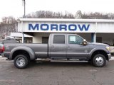 2011 Sterling Gray Metallic Ford F350 Super Duty Lariat Crew Cab 4x4 Dually #41533927