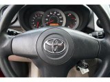2006 Toyota RAV4 V6 4WD Steering Wheel