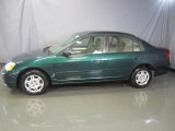 2002 Honda Civic Clover Green Metallic