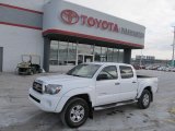 2010 Super White Toyota Tacoma V6 SR5 TRD Double Cab 4x4 #41533968