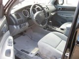 2011 Toyota Tacoma V6 Double Cab 4x4 Graphite Gray Interior