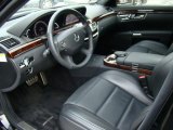 2008 Mercedes-Benz S 63 AMG Sedan Black Interior