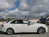 Arctic White Mercedes-Benz C in 2011