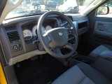 2008 Dodge Dakota TRX Crew Cab Dark Slate Gray/Medium Slate Gray Interior