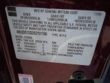 2005 Isuzu Ascender S Info Tag