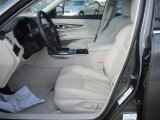 2011 Infiniti M 56 Sedan Wheat Interior
