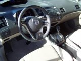 2010 Honda Civic EX-L Sedan Beige Interior