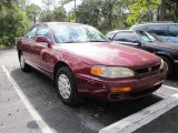 1996 Ruby Red Pearl Toyota Camry LE Sedan #41533686