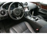 2011 Jaguar XJ XJ Jet Black/Jet Black Interior